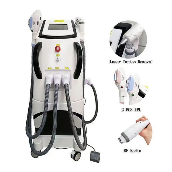

technology 4 in 1 ice cooling ipl hair removal beauty device for skin rejuvenation and acne clearance, Black