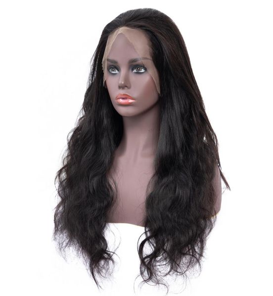 

180 lace front human hair wigs part long glueless wavy brazilian body wave lace closure wig for black women3729266