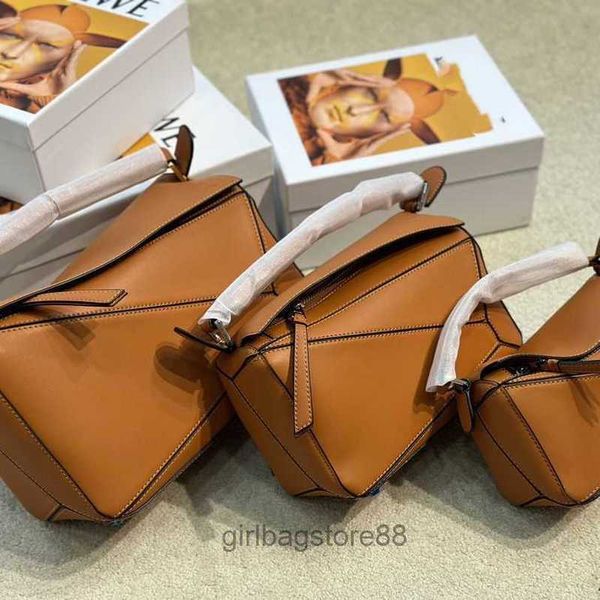 

spliced designer lady large men spain bags geometric girl diamond grid loewsbag capacity commuter puzzles bag women crossbody handbags y2e6