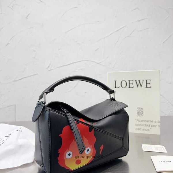 

bag designer bags puzzles spain lady girl cowhide geometric spliced diamond large capacity commuter loewsbag one shoulder crossbody zm83