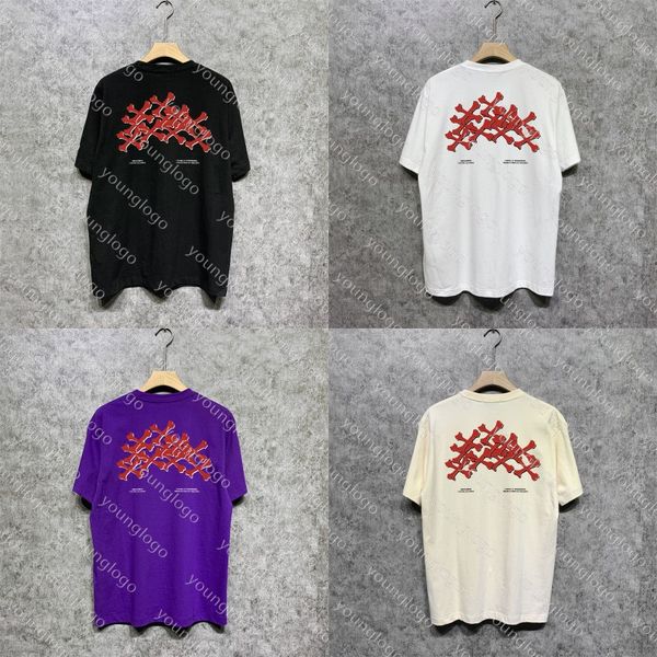 

summer luxury cotton mens designer tide brand sport t shirt loose short sleeve women breathable tees, White;black