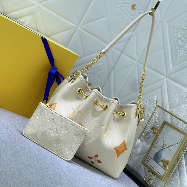 

fashion women bucket bag summer bundle handbag degrade chain underarm tote designer shoulder crossbody bags quality monograms messenger wall