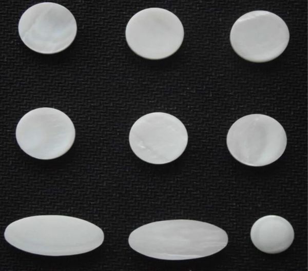 

saxophone real mica of pearl key buttons inlays01234568528717