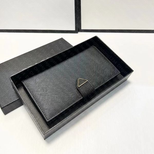 

men women casual wallets 2023 fashion purse designer bag credit card letter plain long square wallet zipper standard wallets, Red;black