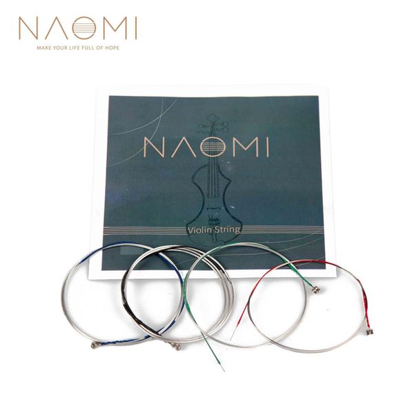 

naomi violin string for 44 34 violin strings new strings steel g d a e strings violin parts accessories set9098567