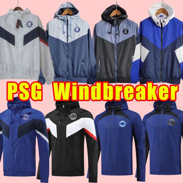 

adults 23 24 psgs mbappe soccer tracksuits 2024 2023 di maria wijnaldum sergio ramos hakimi fourth maillots icardi verratti long sleeve trai, Black
