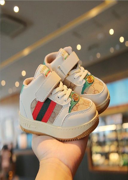 

2021 spring and autumn 412 years old boys fashion sneakers softsoled nonslip korean casual shoes for girls5623945, Black