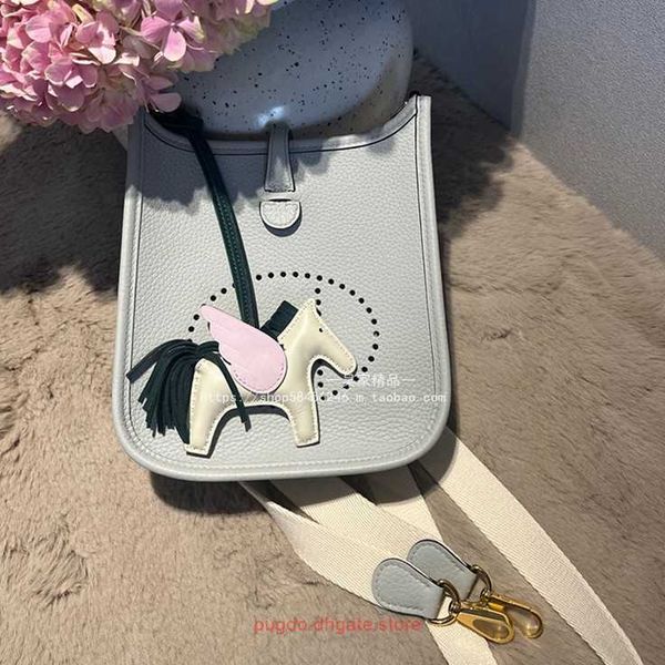 

original wholesale h home evelynnss tote bags online shop year new handmade letter hollow casual fashion one shoulder croevelynnssbody bag