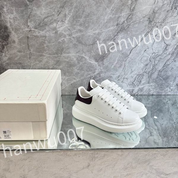 

2023 r shoes thick sole elevated couple shoes leather canvas women's shoes casual breathable short boots sizes 35-46 xsd221114, Black