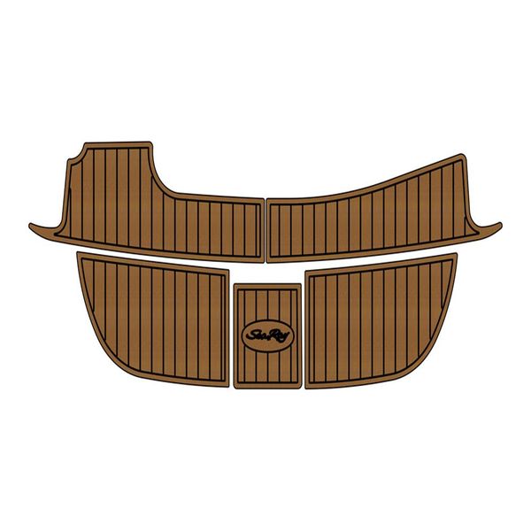 

1998 sea ray 330 sd swim platform pad boat eva foam faux teak deck floor mat backing self adhesive seadek gatorstep style pads