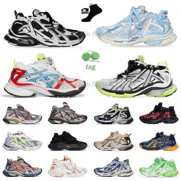 

paris runner 70 hike shoe demna women men transmit sense athletic black white pink blue red trend allmatch jogging 7s casual hiking shoes sn