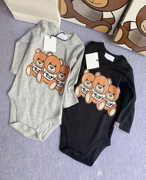 

baby rompers onepiece kids child newborn cute jumpsuit boys girl 2piece set bear bib wiping towel print toddler comfortable baby3348644, Blue