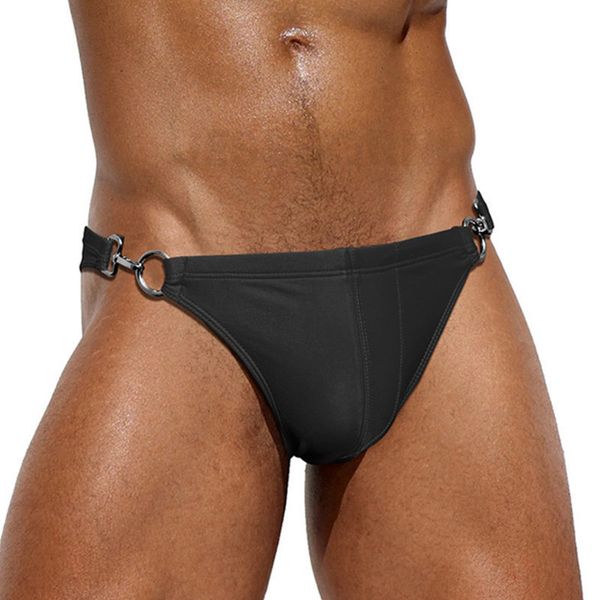

men's swimwear metal button bikini men's swimsuit beach shorts desmiit 2023 jessborn 230705