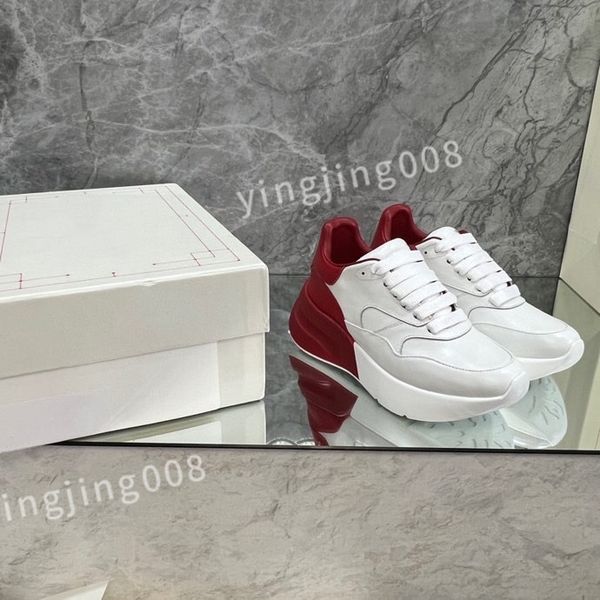 

new luxury designer sneaker trainer casual shoes calfskin leather white letter platform fashion low sneakers size 35-46 xsd230425, Black