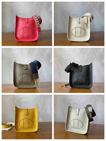 

wholesale original evelynnss h home tote bags online shop fully handmade wax thread mini one shoulder croevelynnssbody bag tc cowhide women&