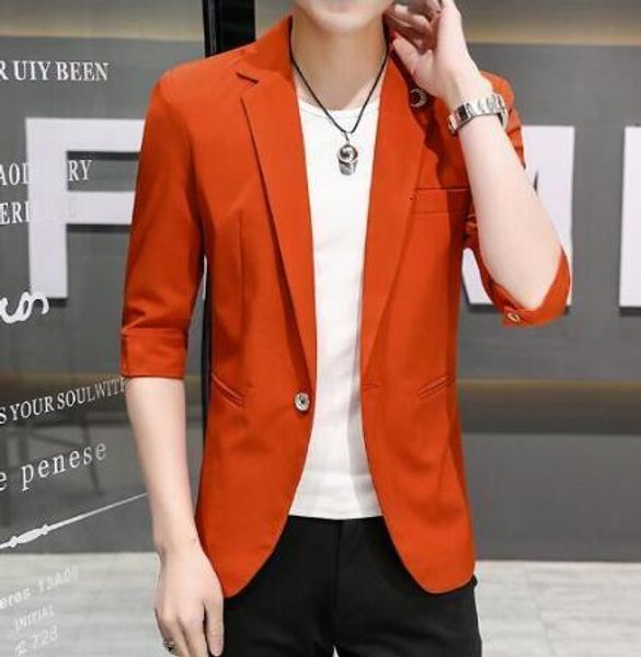 

men's suits blazers men's summer casual suit blazer 230705, White;black