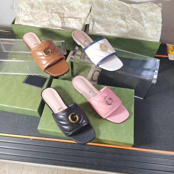 

italy classic flat woman beach slippers crystal sandals summer lady cartoon big head wide slipper real leather l bath women shoes with scuff, Black