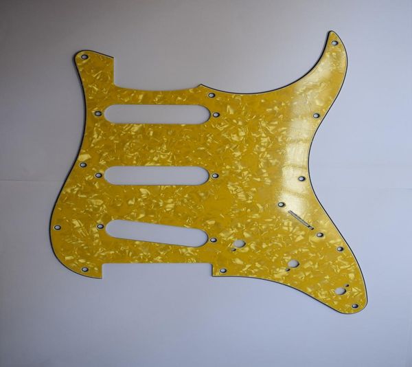 

3ply usa vintage 11 hole st start guitar pickguard scratch plate for fd st eight colors options1046317