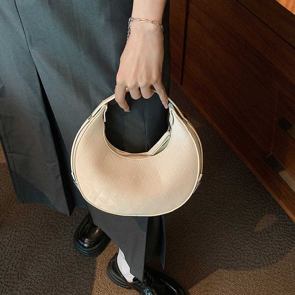 

women's velvet handheld crescent bag summer new style tianmi fashion shoulder underarm bag leisure