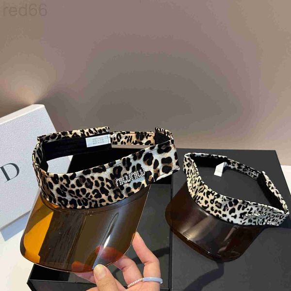 

ball caps designer summer new leopard pattern empty hat outdoor running tennis beach sun protection shading age reducing female asc8, Blue;gray