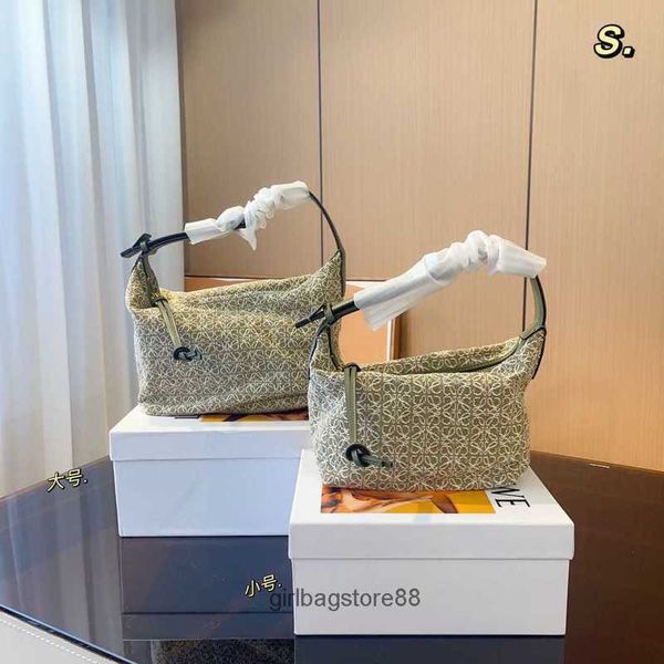 

jacquard bags handheld spain lady underarm girl canvas loewsbag bag lunch women's designer splice 23 cubi shoulder vbve