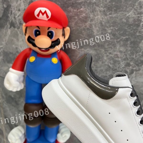 

new luxurys man woman leather trend sneakers sporty shoes white black casual shoe rubber sole trainer sneaker size 35-46 xsd230423