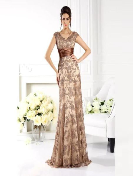 

2022 glamorous champagne mother039s dresses lace mermaid cap sleeves mother of the bride dresses v neckline beaded wedding part7841308, Black;red