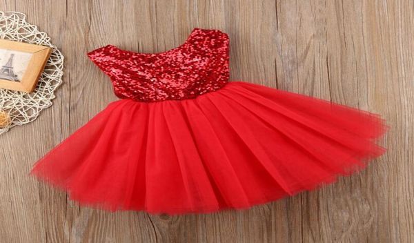

ins new children039s skirt little girls pageant dresses summer kids baby flower girl dress sequins dress tutu princess girls cl3598739, Red;yellow