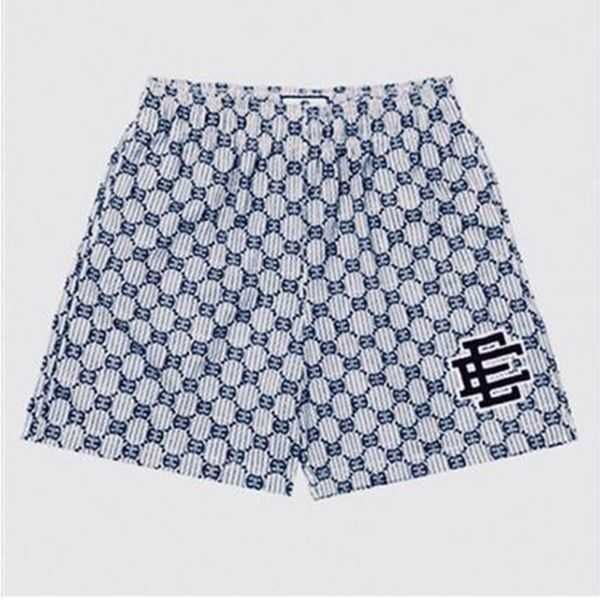 

mesh shorts designer eric emanuel gym weight menshort ee sand drifting beach polarmens summer football pocket fashion for girls quick drying, White;black