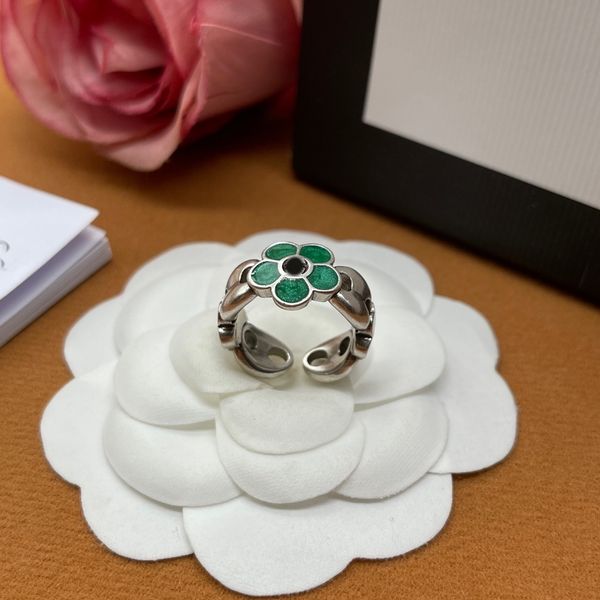 

designer branded jewelry rings womens gold silver plated copper finger adjustable ring women love charms wedding supplies luxury accessories