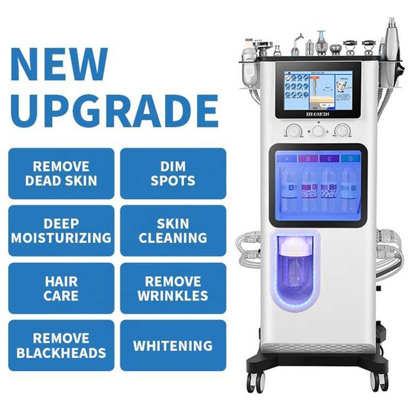 

13 in 1 hydra microdermabrasion facial spa beauty machine diamond peel blackhead removal skin rejuvenation machine