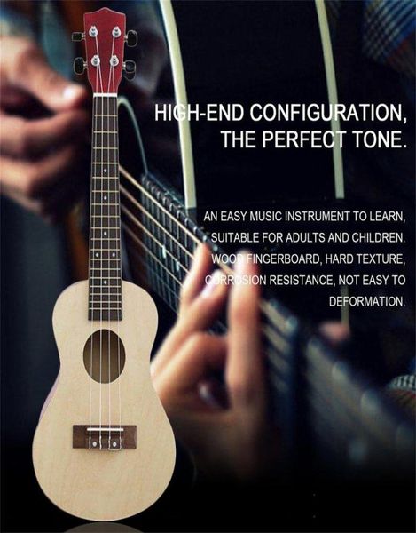 

23 inch wooden ukulele hawaii style rosewood ukelele music instrument wood color 3164153