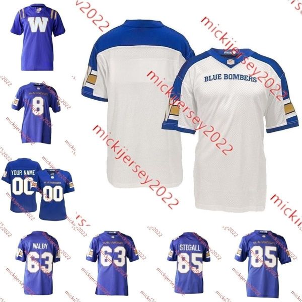 

winnipeg blue bombers football jerseybrady oliveira mike miller willie jefferson adam bighill jamiesan sheahan thiadric hansen custom stitch, Black