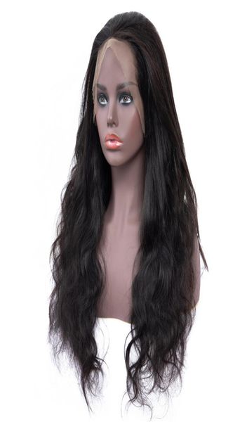 

180 lace front human hair wigs part long glueless wavy brazilian body wave lace closure wig for black women2870836