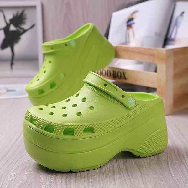 

sandals fashion sandal woman platform sandals new black clog garden slippers slip on for girl beach shoes slides sandalia plataforma 230417