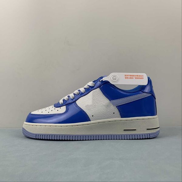 

basketball shoes 1af designer blue white fj4801-400 outdoor shoes casual lifestyle shoes og sneakers with original box