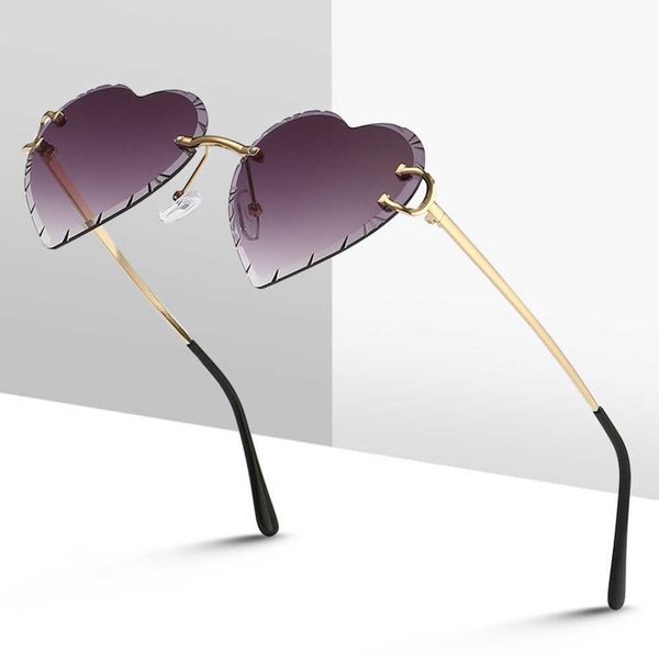 

2023 new style, fashion trend, sunglasses, metal gradient glasses designer brand sunglasses brands for men, White;black