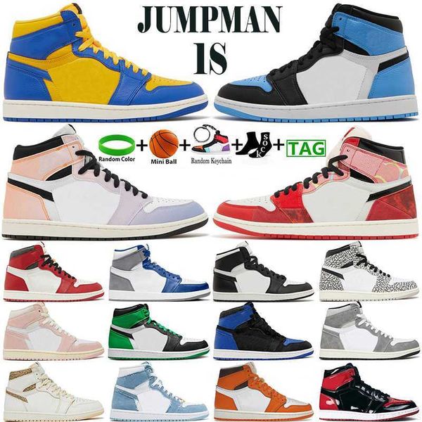 

2023 jumpman 1 1s mens basketball shoes next chapter reverse laney skyline true blue unc toe lost found starfish bred patent fearless design