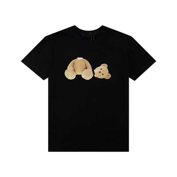 

mens tees women t shirts designer t-shirts black and white printing teddy bear cottons casual shirt luxurys tshirts clothing street shorts s, White;black