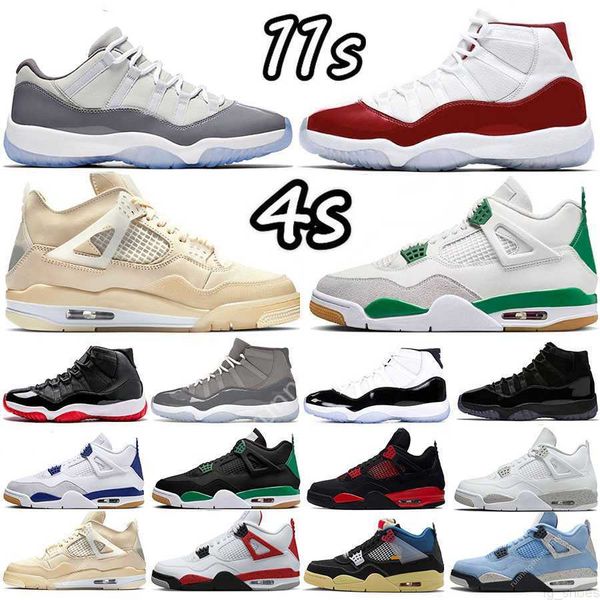 

11 11s mens basketball shoes sneakers sail cherry concord pine green seafoam university blue bred black cat white cement cool grey women spo