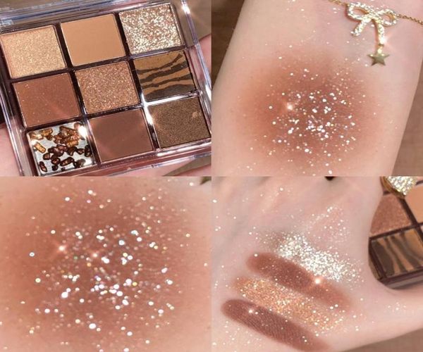 

eye shadow fashion eyeshadow palette 9 colors lasting waterproof glitter pearlescent matte eyes make up pigment cosmetics tslm17357033