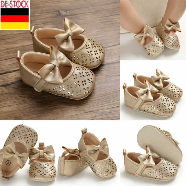 

neu baby girl white satin lace taufe pre-walker schuhe 0-6--12monate l230518, Black