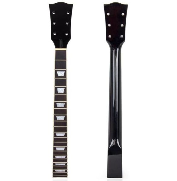 

black gloss finish maple electric guitar neck 22 frets rosewood fingerboard for gibson les paul lp guitars9754671