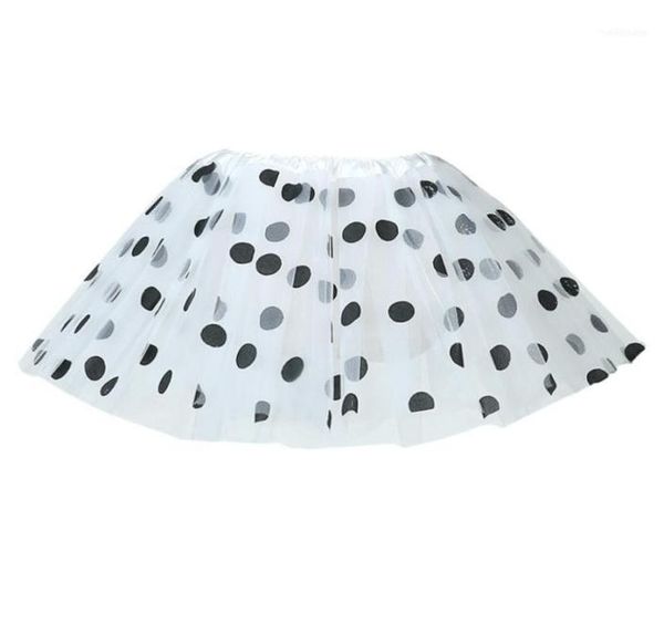 

skirts kids girls tutu skirt toddler polka dot tulle ballet clothes children party dance mini costume18355146, Blue