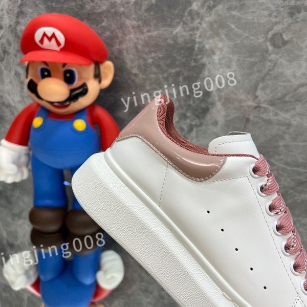 

new luxury man woman leather trend sneakers sporty shoes white black casual shoes rubber sole trainer sneaker size 35-46 xsd230423