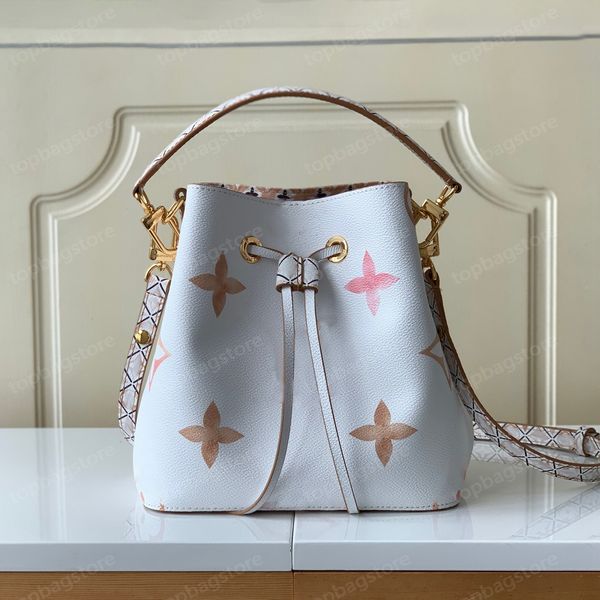 

shoulder bag handbag designer bag neonoe mm bucket bag fashion leather classic luxury crossbody cross body strap drawstring bags