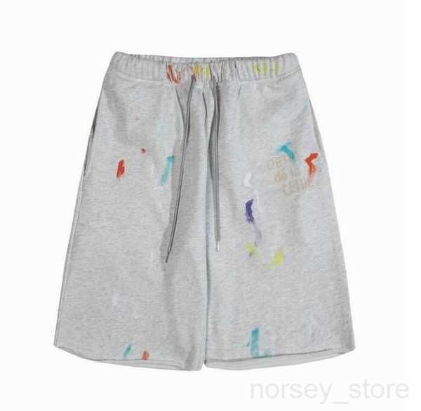

men's casual sports shorts galleryes depts designer colorful ink-jet hand-painted french classic printed mesh drawstring 2 6uhl, White;black