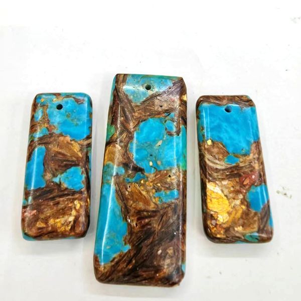 

style pendant necklaces drop shape, rectangle shape, shield shape emperor stone drop necklace for diy jewelry gift making accessories pendan, Silver