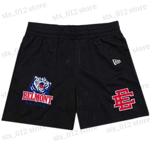 

men's shorts eric emanuel ee basic short pants fitness shorts fast dry breathable sports fashion basketball jogging mesh short trousers, White;black