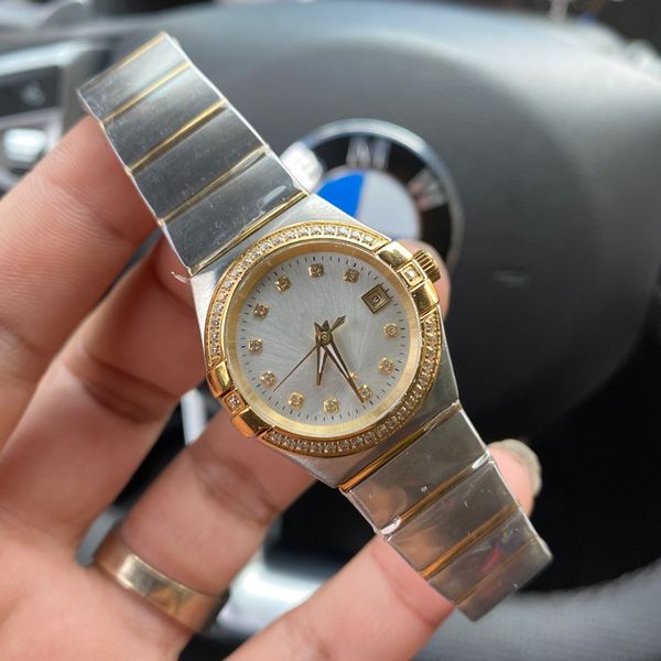 

luxury designer watch men's watch 2813 mechanical movement men's 40mm women's 32mm watch date just right for the holiday gift, Slivery;brown